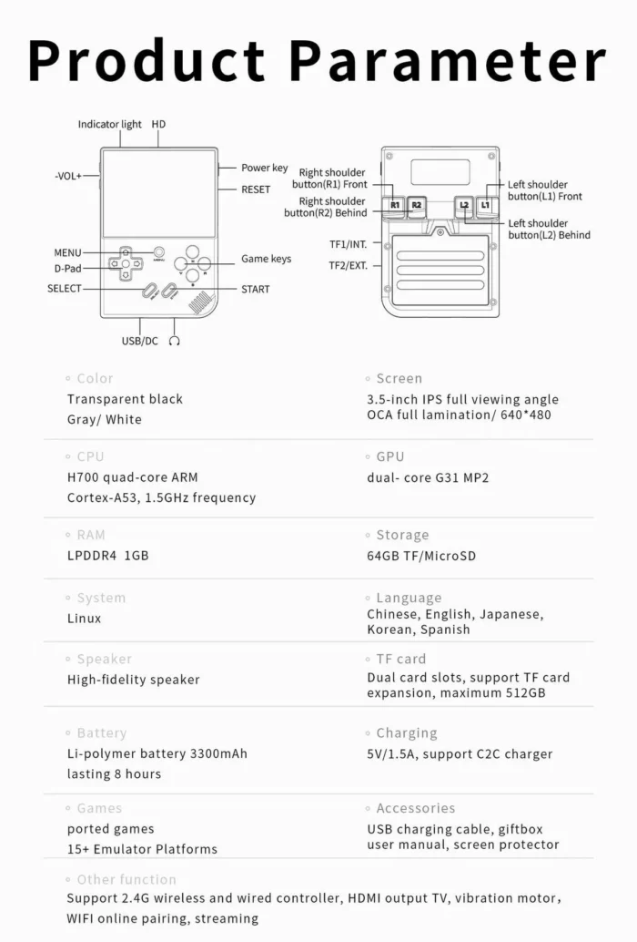 کنسول آرکید RG35XX Plus